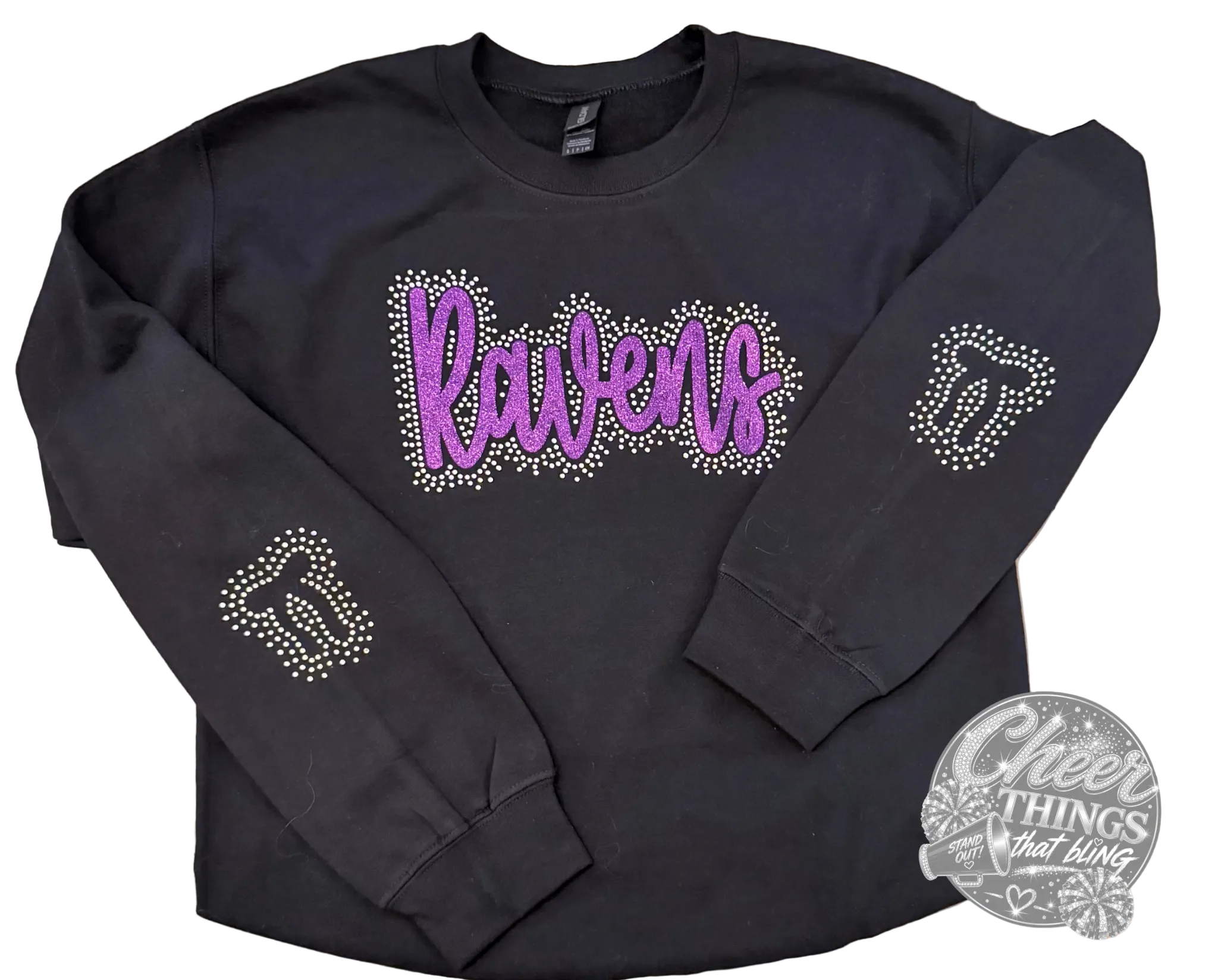 Youth Custom Rhinestone Hoodie