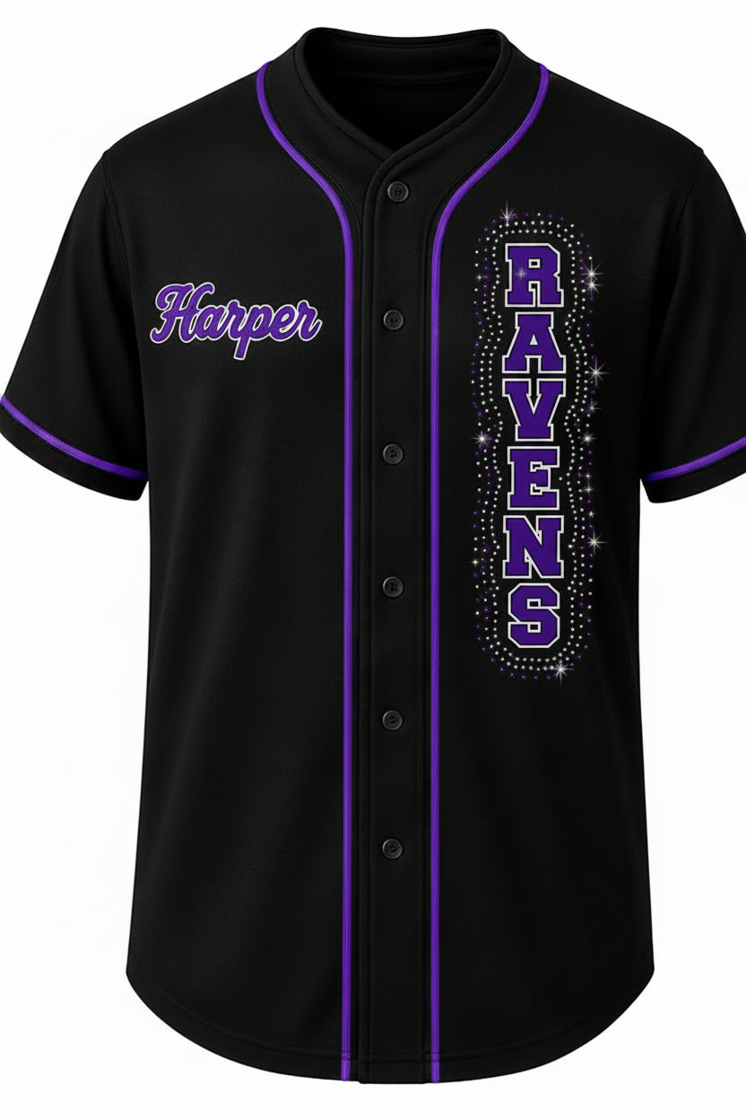 Youth Custom Bling Jersey